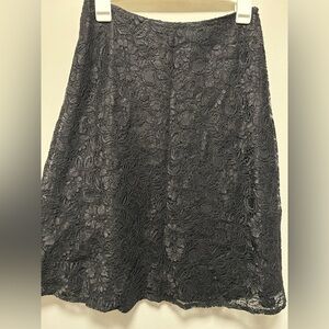 Black Lace Skirt Sz 2